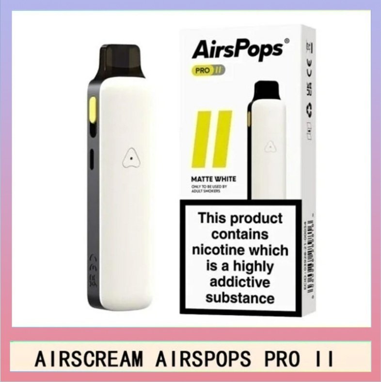 Airscream Airspops Pro II Airscream Airspops Pro II 氣泡2代可調瓦電子煙主機空倉煙彈官網
