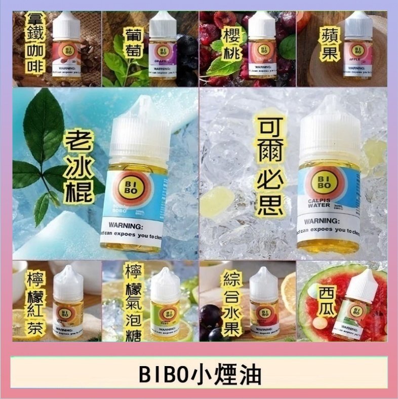 BIBO BIBO經典系列主機小煙油30ML