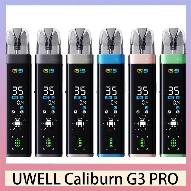 UWELL Caliburn G3 Pro UWELL Caliburn G3 Pro Pod咖哩棒電子煙主機官網評價說明書