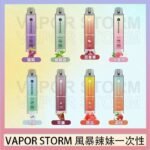 VAPOR STORM風暴辣妹一次性主機充電7500口（5%）