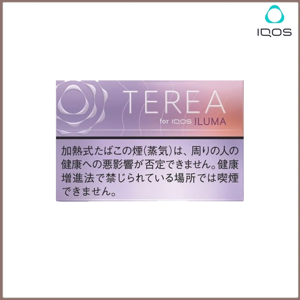水蜜桃.webp 香港IQOS TEREA Fusion Menthol花香紫冰水蜜桃煙彈日版:圖片 1